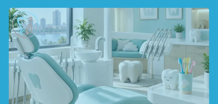 افضل دكتور اسنان اطفال بالمهندسين